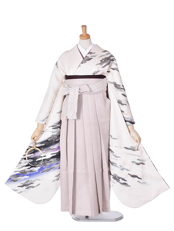 卒業袴 振袖アレンジ