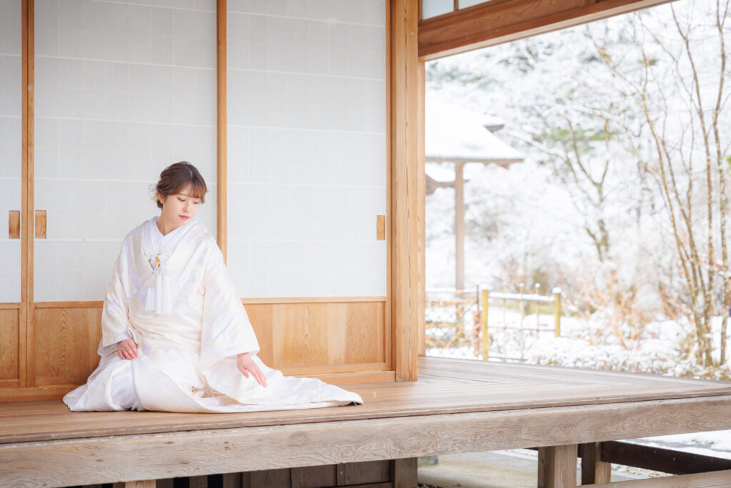 寒い季節だからこそ映える和装フォト｜冬に撮るという選択