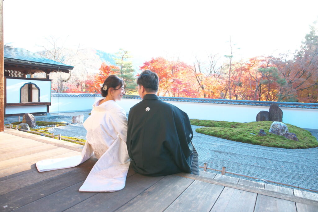 秋の宝徳寺フォトウエディング｜床もみじ特別公開のご予約受付中です