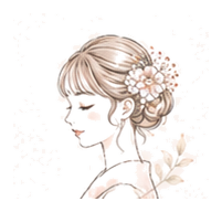 新婦様のヘアメイク