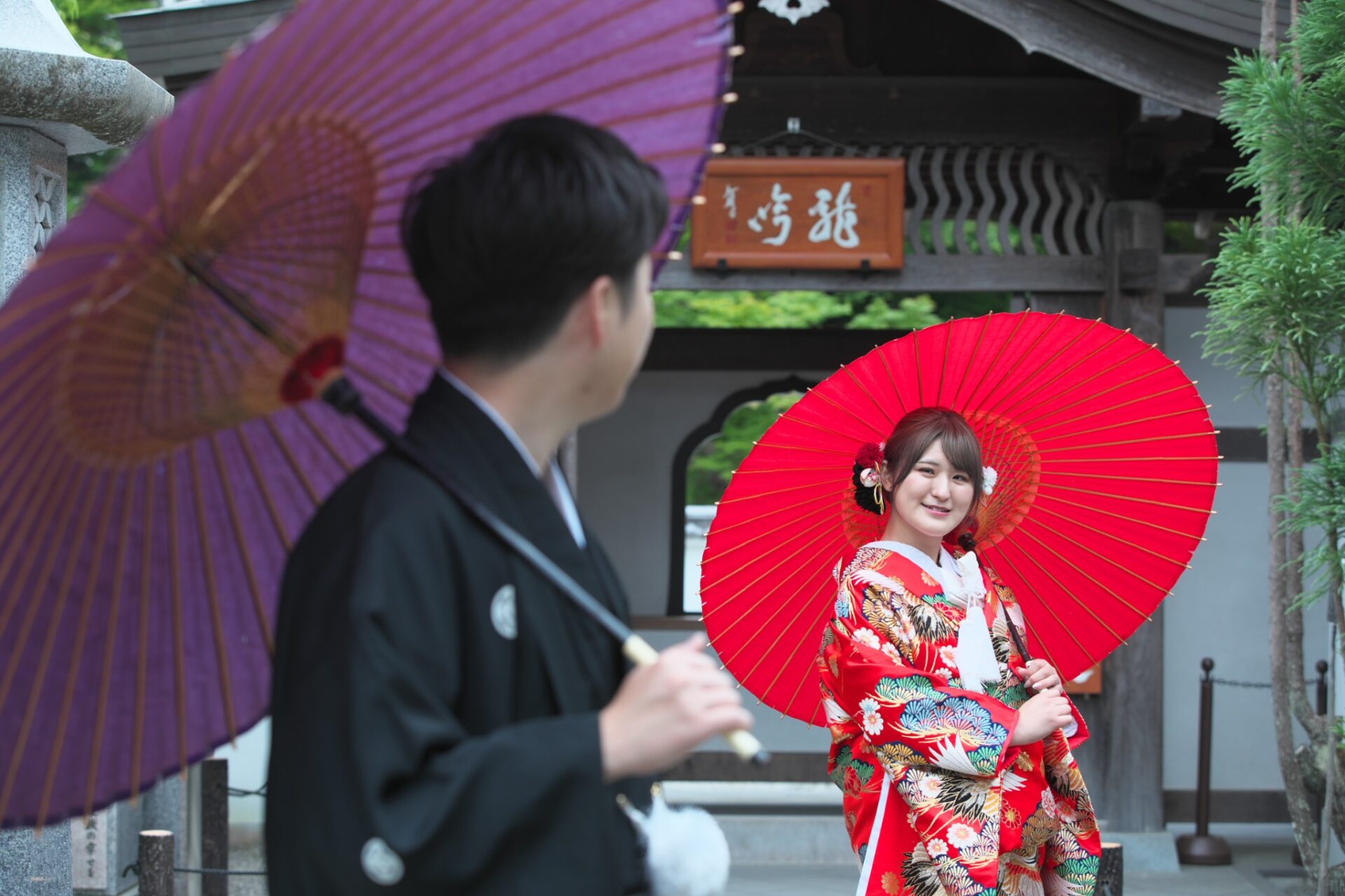 スタジオラヴィの和装フォトウェディング写真