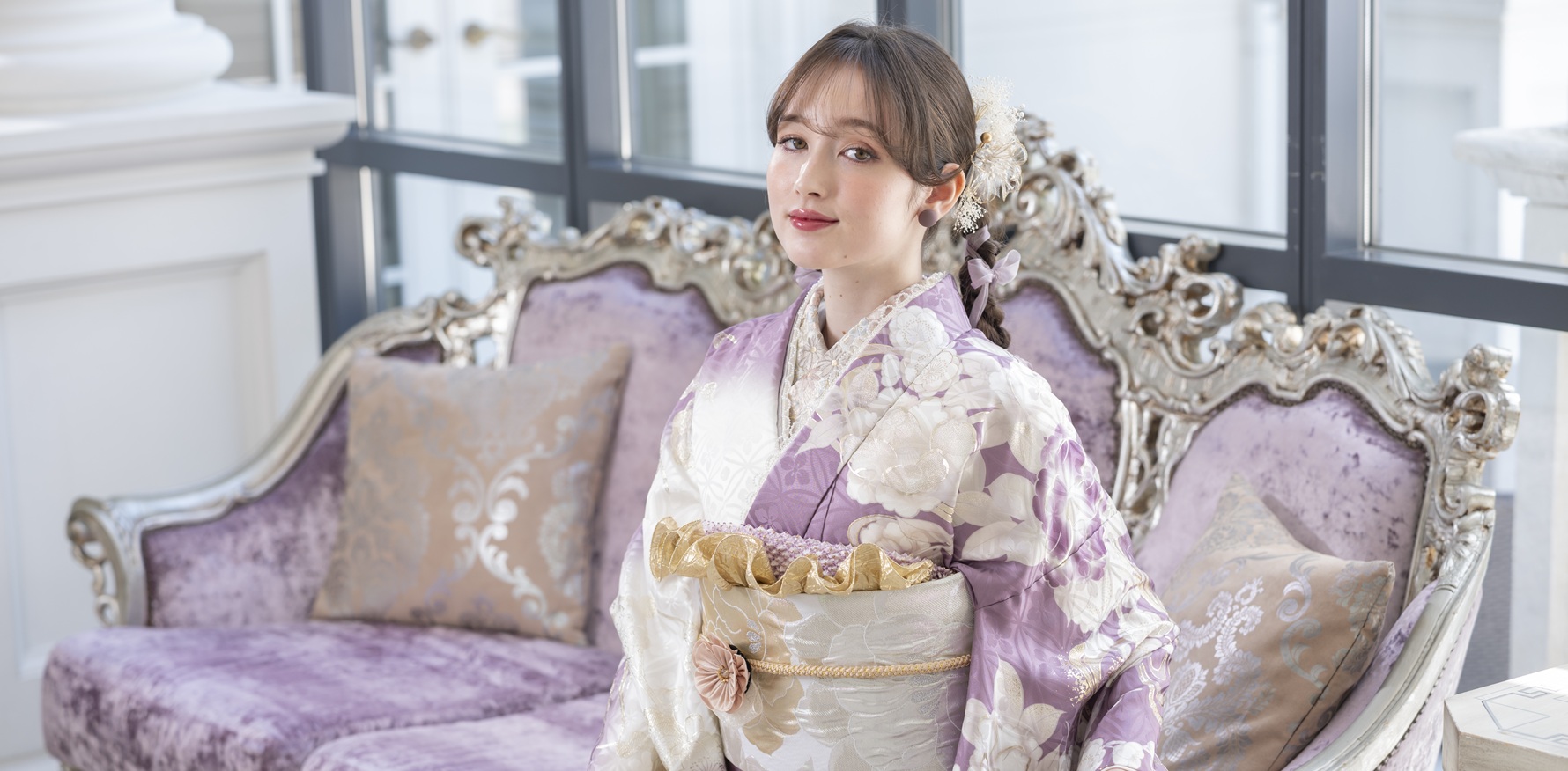 群馬県桐生市のレンタル衣裳、フォトスタジオ Studio Lavie スタジオラヴィ 振袖